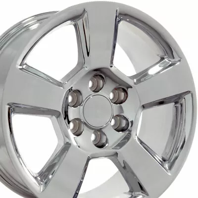 20 Inch Chrome 5652 Rims Set (4) Fits Chevy Silverado Tahoe Suburban • $1091