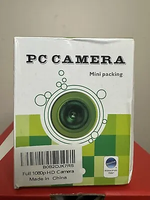 PC Camera Webcam Mini Packing Full 1080p HD Camera BRAND NEW **SHIPS TODAY** • $10.95