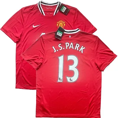 2011/12 Manchester United Home Jersey #13 J. S. PARK XL Nike Korean NEW • $160