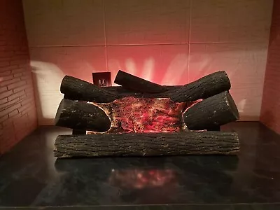 Vintage 1970 Electric Fireplace Logs • $37.49