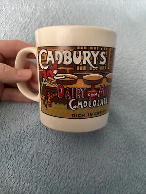 £3 • Buy Vintage Cadburys Dairy Milk Chocolate Staffordshire Kilncraft England Coffee Mug