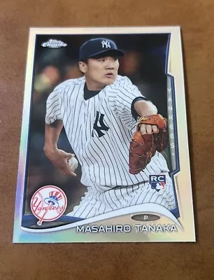 Masahiro Tanaka 2014 Topps Chrome RC ROOKIE REFRACTOR Card #10 NY Yankees • $9.99