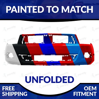 NEW Painted To Match Unfolded Front Bumper For 2010 2011 2012 Ford Mustang • $657.99