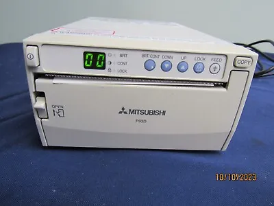 MITSUBISHI P93D Digital Monochrome Thermal Printer P93DW W/Power Cord GUARANTEED • $78