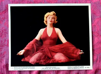 PRINCE & THE SHOWGIRL 1957 Orig Lobby Card Photo 10x8 Marilyn Monroe - Red Dress • $249.99