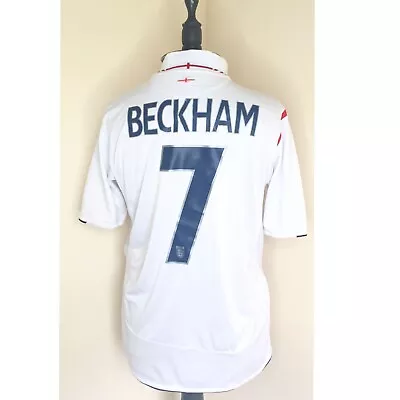 Original Beckham 2005 2006 2007 England Large Football Shirt • £69.99