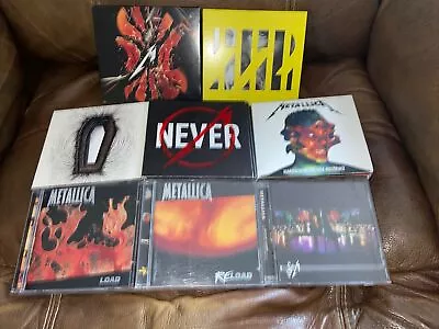 Metallica 8 Cd Lot (13 Disc Total) Heavy Metal Thrash • $29.99