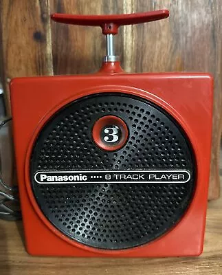 Panasonic Red Dynamite Tnt 8 Track Tape Player Tested Works Video Rq-830s Cord ! • $150