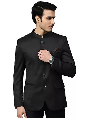 Luxury Fabric Jodhpuri Suit Mandarin Suit Bandhgala Ethnic Indian Suit For Mens • $99.30