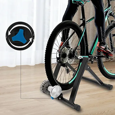 Indoor Bike Trainer Stand Cycling Exercise Stationary Bicycle Stand Fit 26-29in • $137.75