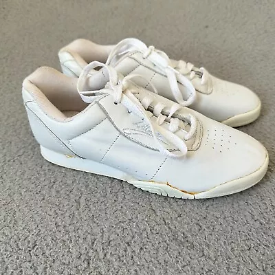 Vintage LA Gear Shoes Womens Size 5.5 White Low Top 80s 90s Sneakers Ladies • $28.75