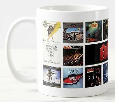 £13.99 • Buy Rock Band ACDC Album Covers Mug 11 Oz Ceramic Tea
