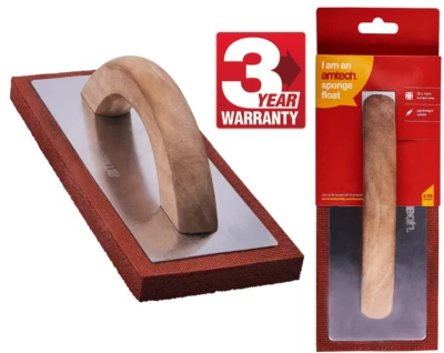 £8.85 • Buy G1640 230mm X 100mm Sponge Rubber Float Tiling Tool Grout Cleaning