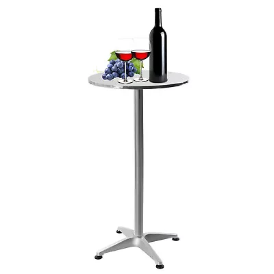 Pub Round Tall Folding Indoor/Outdoor Patio Party Counter Bistro Dining Table • $63.66