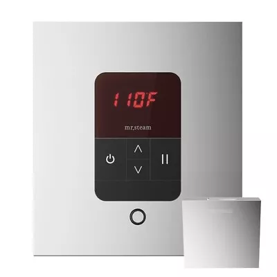 MrSteam ITempo Digital Steam Shower Control Unit With Square Steamhead In Chrome • $400