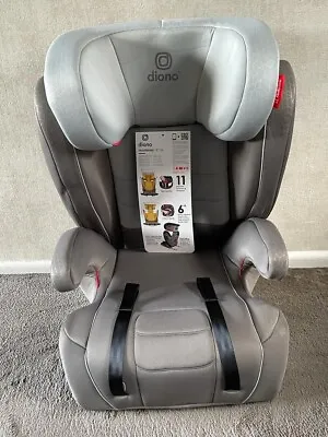 £55 • Buy Diono Monterey XT Fix High Back Booster Seat Oyster Grey Isofix Group 2/3