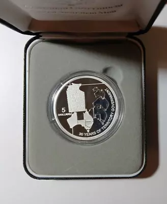 2008 AUSTRALIA: NORTHERN TERRITORY 30 Yrs $5 DOLLAR SILVER PROOF 1.1OZ COIN • $84.50