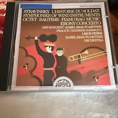 Stravinsky: L'histoire Du Soldat / Ebony Concerto CD 1992 Supraphon • $3.91