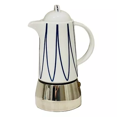 $189 • Buy MCM Ancap Porcelain Stove Top Espresso Pot Italian Coffee Italy - Never Used!