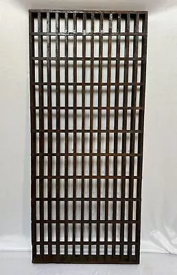 Antique Oak Wood Floor Grate Vent Cold Air Return Large 30 X13.25  • $139