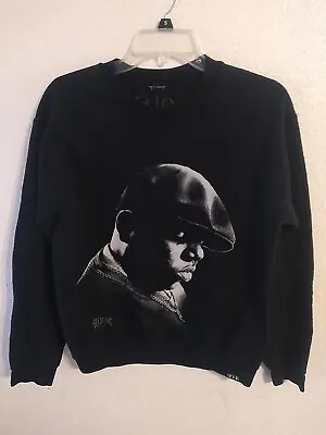 Vintage Notorious B.I.G. Brooklyn MInt Black Sweater Size S • $14.99