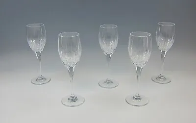 Mikasa ARCTIC LIGHTS Crystal 8  Wine Glasses  Lot Of 5 • $100