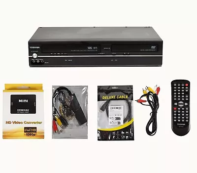 Toshiba DVD VCR Player Converts VHS To Digital File By USB 2.0 Capture Converter • $149.99