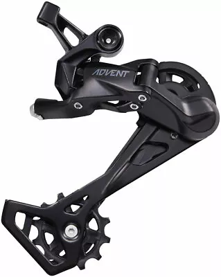 MicroSHIFT ADVENT Rear Derailleur - 9 Speed Long Cage Black • $34.95