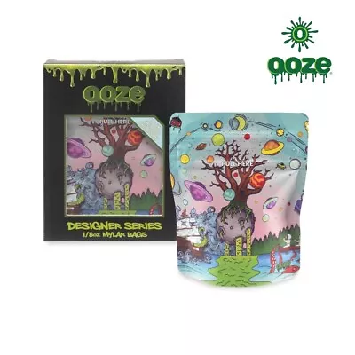 Ooze Smell Proof Mylar Bags Food Storage Bags 1/8 Oz 10pcs/Pack - Tree Of Life • $8.99