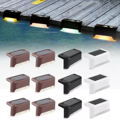 Solar Powered Pool Side Lights LED Waterproof Light Up Swimming Pool Lamp Decor • $19.65