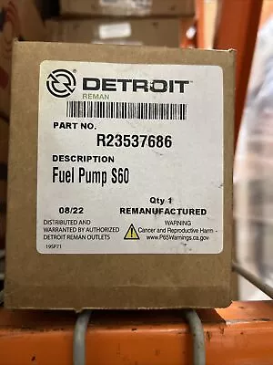 Detroit Series 60 Engine Fuel Pump R23537686 New In Box • $299.99