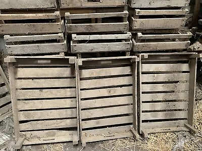 £2 • Buy Wooden Potato Boxes Apple Boxes Trays - Vintage Reclaimed Flower Display Crates