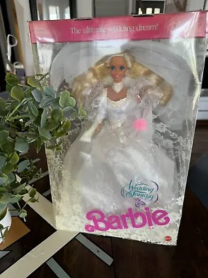 1989 Vintage Mattel Wedding Fantasy Barbie Doll NRFB Collectible • $31