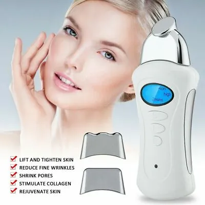 Handheld Galvanic Spa Electric Microcurrent Facial Skin Tightening Lift Machine • $36.09