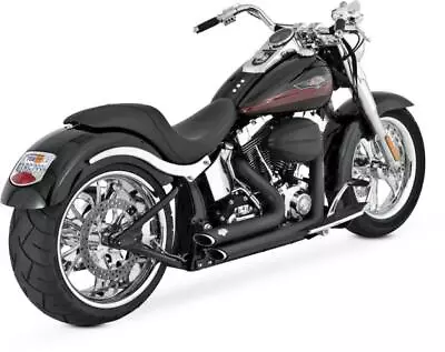 Vance & Hines Shortshots Staggered Full Exhaust System Black #47221 • $599.99