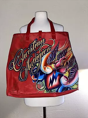 Christian Audigier Tote Bag W Sparrow Ed Hardy Tattoo Sparrow. BB • $19.90