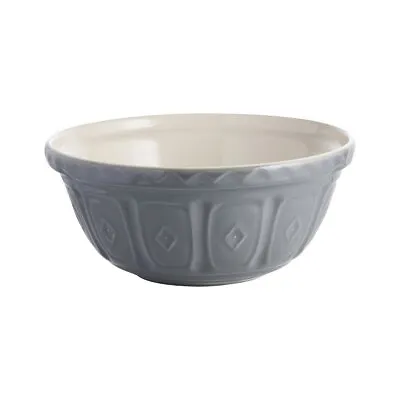 Mason Cash | S12 Grey Mixing Bowl - 4.25 Quart • $50