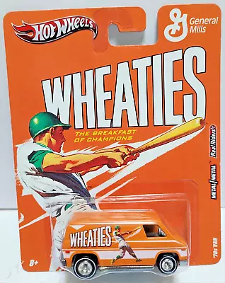 HOT WHEELS REAL RIDERS WHEATIES 70's VAN  ***MOC*** • $15