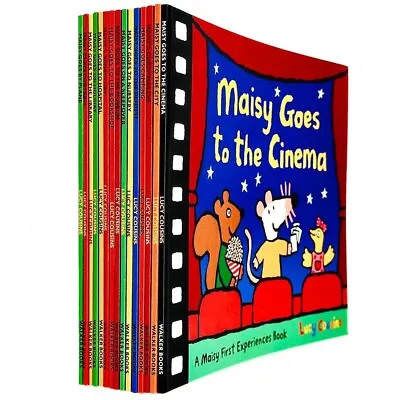 Maisy Mouse First Experience 15 Books Pack Collection Set By Lucy Cousins Booksh • £22.23