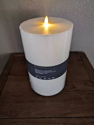 Luminaria Premium Flickering Flameless Outdoor Pillar Candle-6x10 -NWT • $69