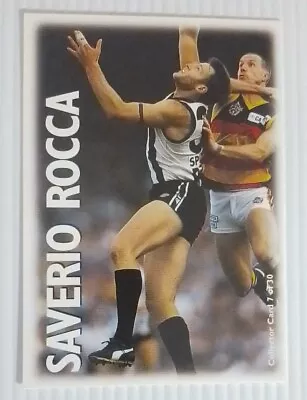 Optus Vision AFL 1996 Saverio Rocca Collingwood Card 7 Of 30 • $4.95
