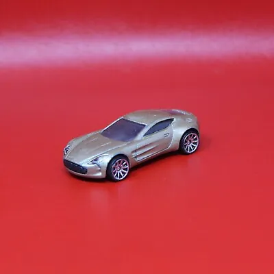 2013 Hot Wheels Aston Martin One-77 Champagne Gold HW World Race 5-Pack 1:64 • $5.98