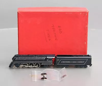 Key Imports N Scale Brass B&O P7D 4-6-2 Pacific Box-Pox Driver Steam Locomotive • $617.09