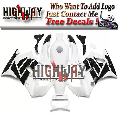 Motorrad Bodywork Fairing Kits Cowling For Honda CBR600 F2 91 94 White Black • $461.70