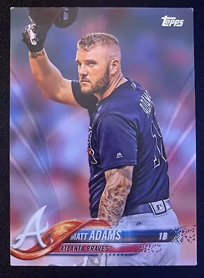 Topps 2018 Matt Adams #178 Father's Day Blue /50 MLB • $0.99