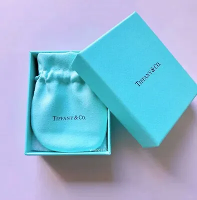 Tiffany & Co. Packaging Empty Blue Gift Box & Pouch 2pc Set- New!! • $19.99