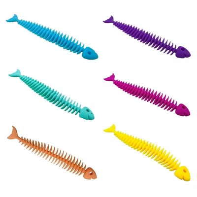 $12.21 • Buy Fish Bone Bubble  Squishy Squeeze Sensory Slow Rising Cup  Game