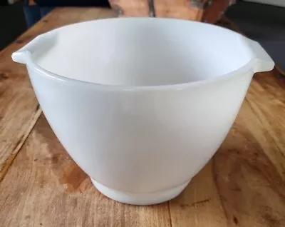 Vintage Kenwood Chef White Milk Glass Mixing Bowl • $34.99