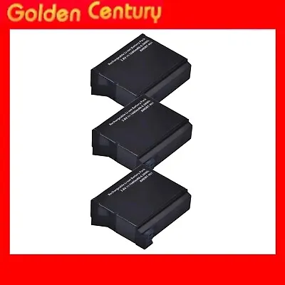 3 Pack Battery AHDBT-401 For GoPro Hero 4 Silver Black Sport Camera • $36.25