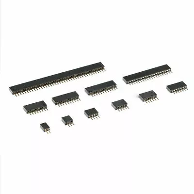 1.27mm Pitch 2 - 50 Pins PCB Straight Female Header Pin Socket Single Row Strip  • $65.87